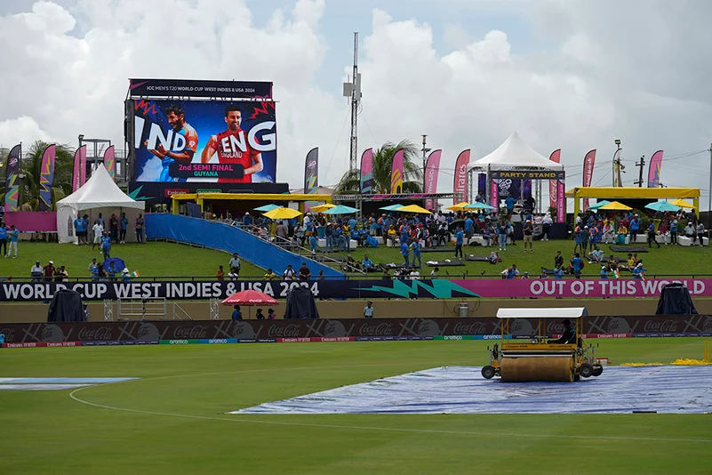 Rain delayed match